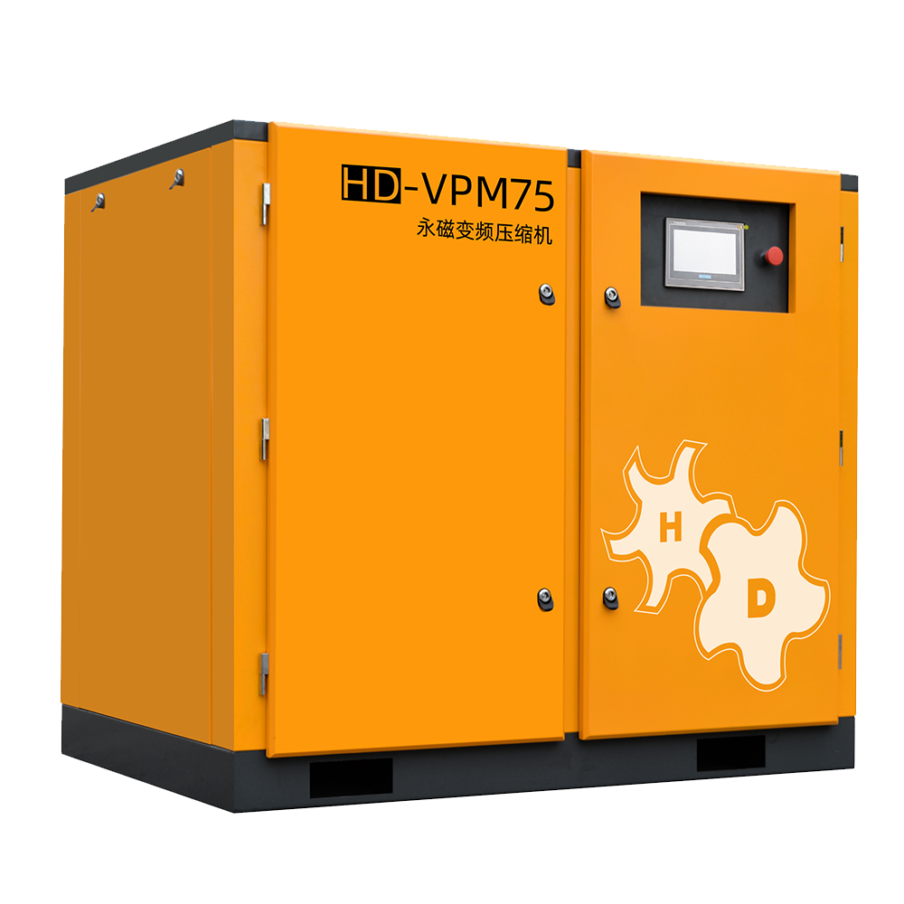 Single stage power frequency direct coupled compressor